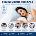 Chłodząca poduszka do spania – ortopedyczna, miękka, oddychająca, komfortowa