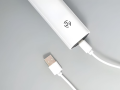 Aspirator do nosa dla dzieci elektryczny USB – odciągacz kataru 4 końcówki