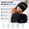 Opaska na Oczy do Spania Bluetooth 5.0 – Zaciemniająca Maska Muzyczna 3D do Snu i Relaksu