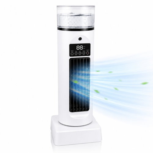 Klimatyzer Wodny Przenośny Kolumnowy Wentylator Biurkowy Nawilżacz 3w1 USB