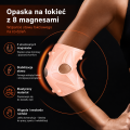 Opaska Magnetyczna na Łokieć – Stabilizująca Orteza Uciskowa z 8 Magnesami | Rehabilitacja Stawu Łokciowego