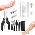 Profesjonalny zestaw do manicure i pedicure 17w1 – zadbaj o dłonie i stopy jak w salonie