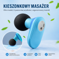 Mini Masażer Relaksacyjny Wibracyjny do Ciała 6 trybów USB