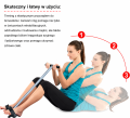Ekspander na nogi do ćwiczeń fitness | Trenażer mięśni ud, brzucha i pośladków