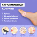 Plastry na odciski ochronne z pianką – samoprzylepne poduszki odciążające na stopy i palce zestaw 24 szt | FootService