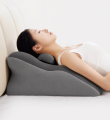 Ergonomiczna poduszka klinowa z pianką memory i poduszką pod kark