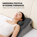 Ergonomiczna poduszka klinowa z pianką memory i poduszką pod kark