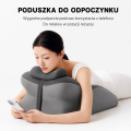 Ergonomiczna poduszka klinowa z pianką memory i poduszką pod kark