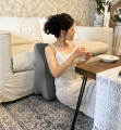 Ergonomiczna poduszka klinowa z pianką memory i poduszką pod kark