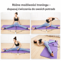 Regulowany rozciągacz mięśni nóg do szpagatu – przyrząd do stretchingu i rehabilitacji