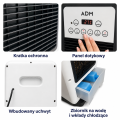 Klimator i grzejnik ADM Cool&Heat 2w1 z pilotem 1800 W