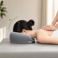 Poduszka pod twarz do masażu U – ergonomiczny zagłówek z pianki memory