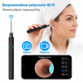Czyścik do uszu z kamerą 1080P WiFi – podgląd w telefonie